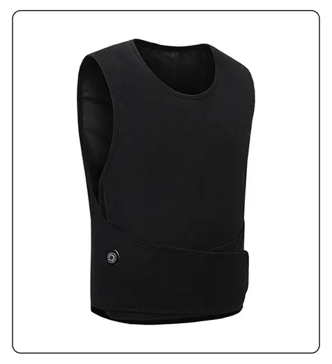 Adjustable Velcro Safety Heating Vest 11 Zone Constant Temp — feature 16