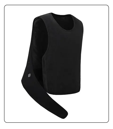 Adjustable Velcro Safety Heating Vest 11 Zone Constant Temp — feature 19