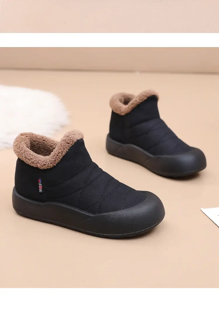 Women's 2025 Winter Slip-On Warm Boots with Plush Lining — feature 24