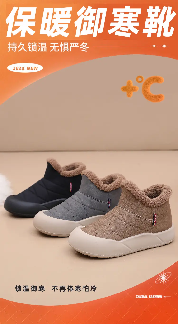 Women's 2025 Winter Slip-On Warm Boots with Plush Lining — feature 4