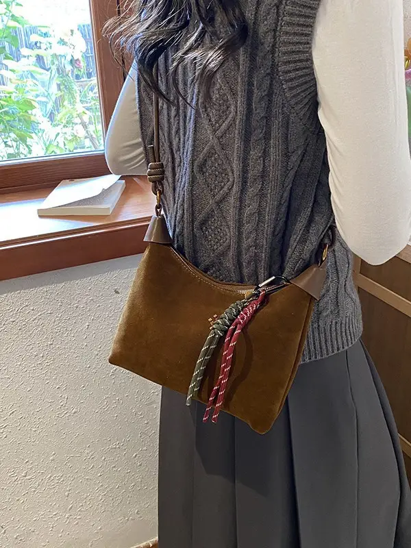Leopard Print Shoulder Bag for Women 2026