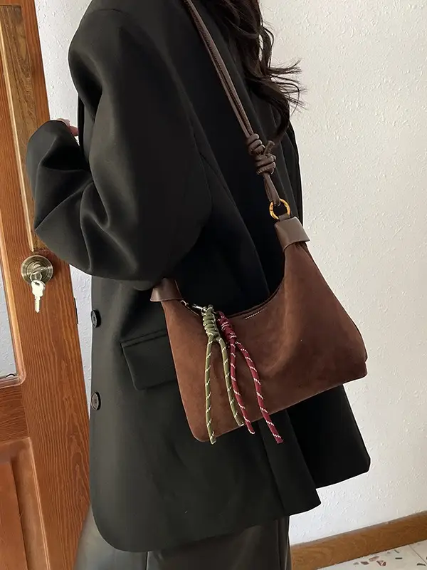 Leopard Print Shoulder Bag for Women 2026