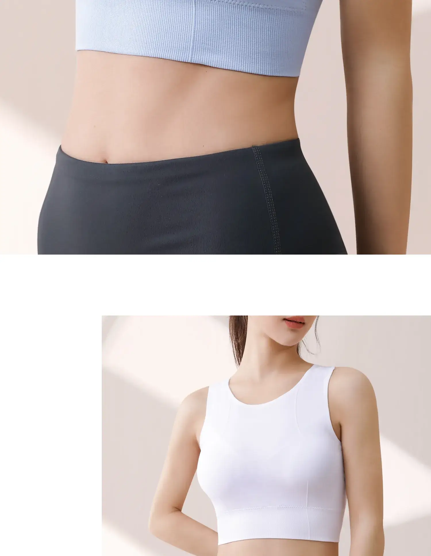 Women's Seamless Back Mesh Yoga Sports Bra Green — feature 2
