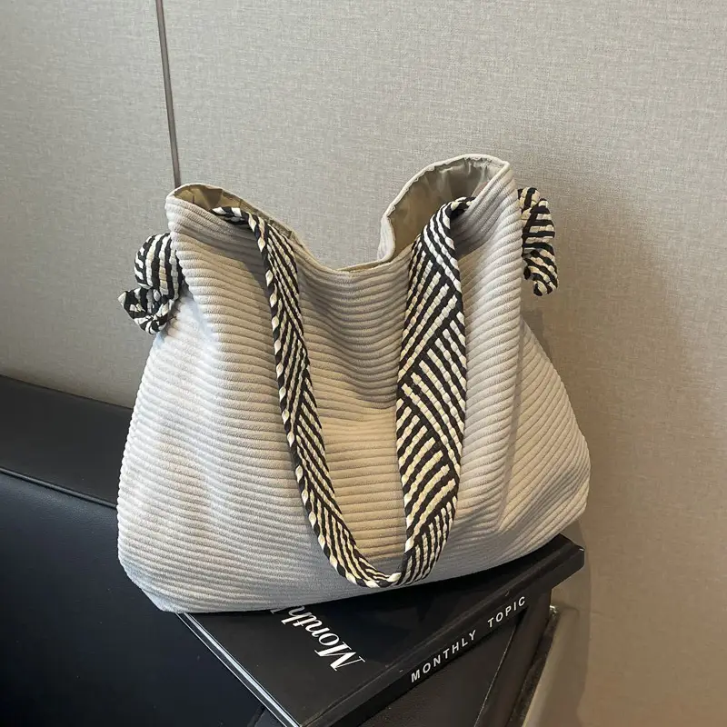 Casual Canvas Shoulder Bag Large Capacity Cross Border - Image 6
