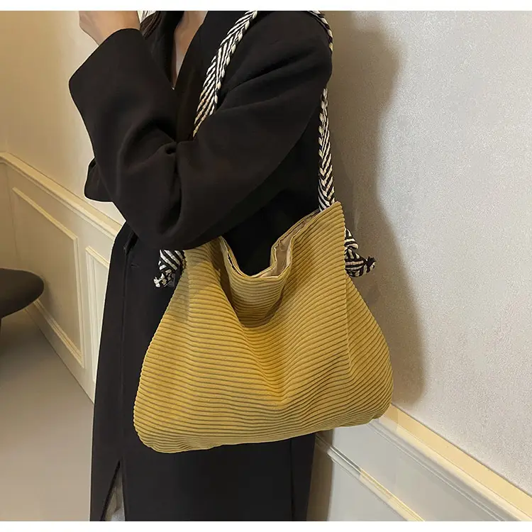 Casual Canvas Shoulder Bag Large Capacity Cross Border — feature 19