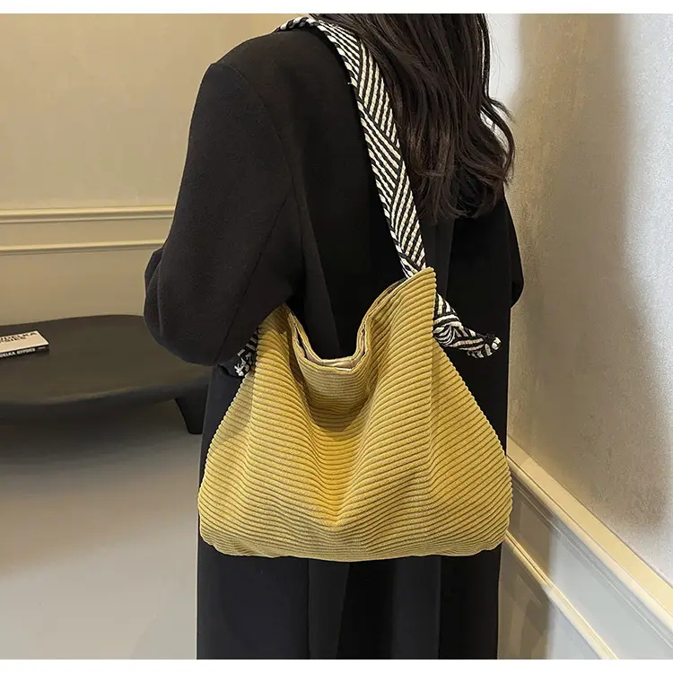 Casual Canvas Shoulder Bag Large Capacity Cross Border — feature 20