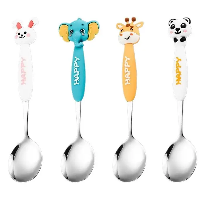 304 Stainless Steel Cartoon Fork for Kids