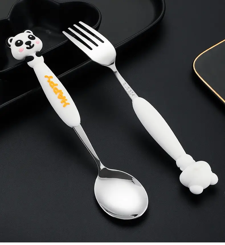 304 Stainless Steel Cartoon Fork for Kids — feature 11