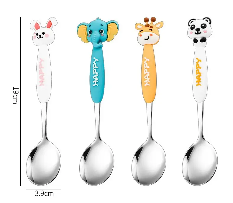 304 Stainless Steel Cartoon Fork for Kids — feature 9