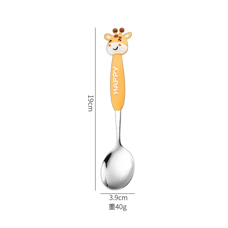 304 Stainless Steel Cartoon Fork for Kids