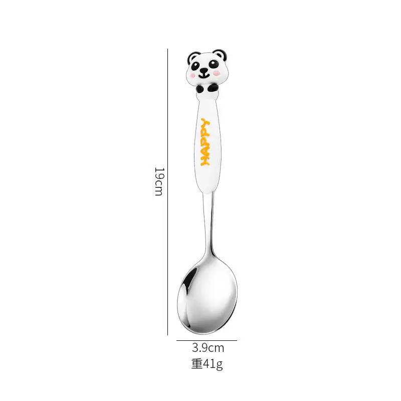 304 Stainless Steel Cartoon Fork for Kids