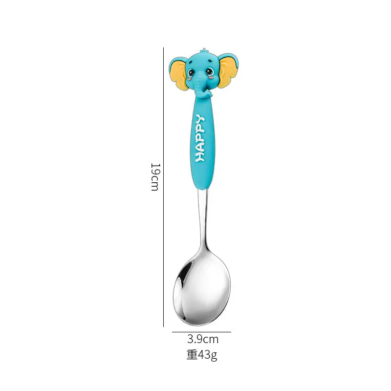 304 Stainless Steel Cartoon Fork for Kids