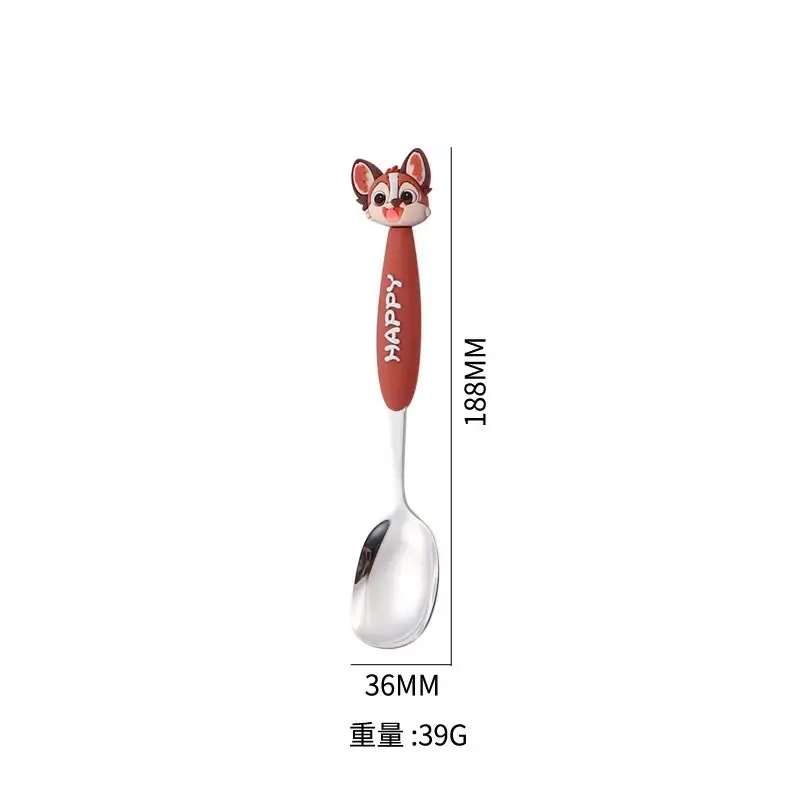 304 Stainless Steel Cartoon Fork for Kids