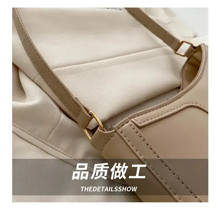 Black Bow Embroidered Shoulder Bag for Women — feature 5