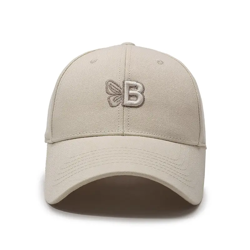 Women Casual Embroidered Cotton Cap Four Season