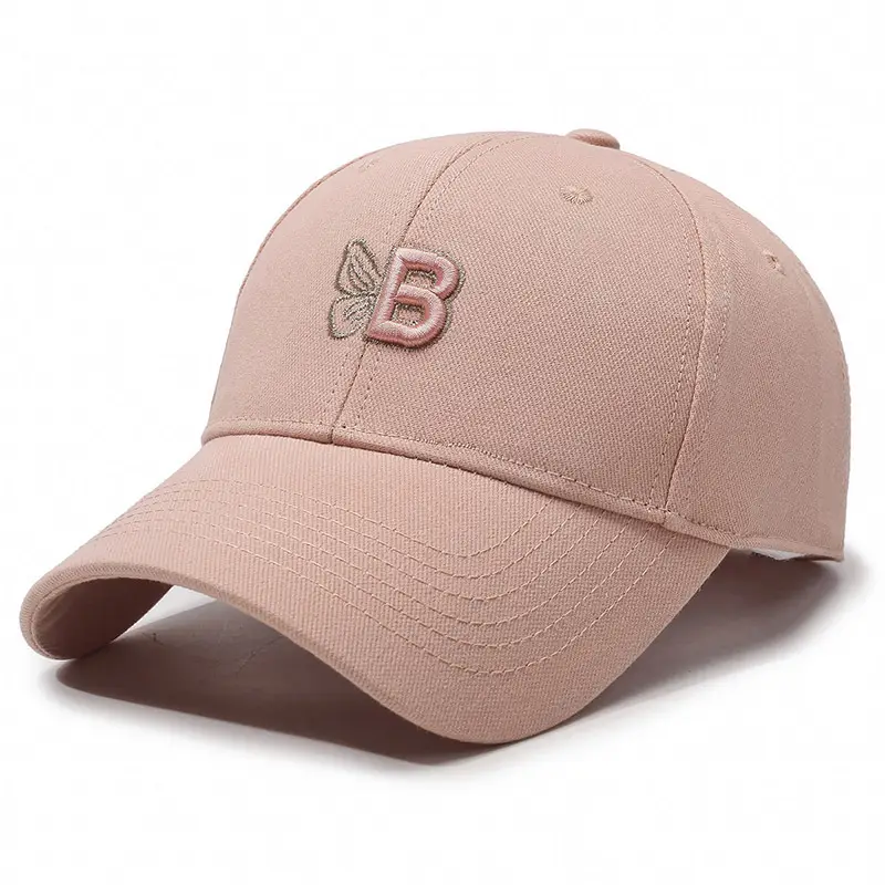 Women Casual Embroidered Cotton Cap Four Season