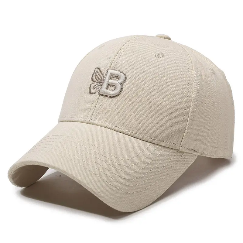 Women Casual Embroidered Cotton Cap Four Season