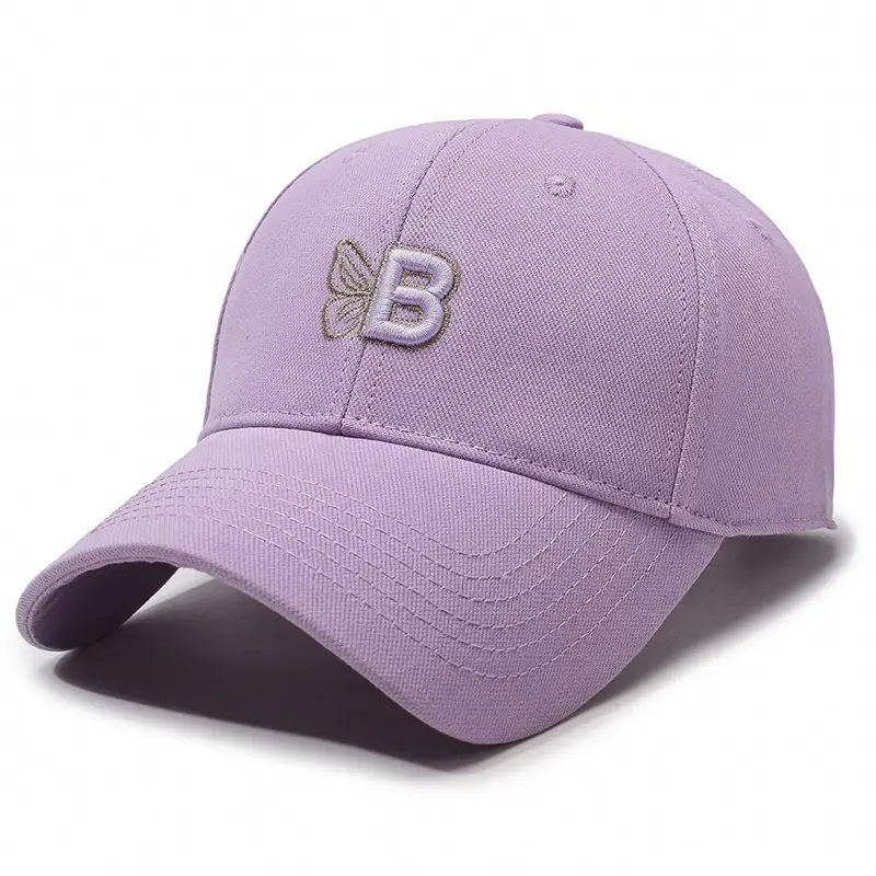 Women Casual Embroidered Cotton Cap Four Season
