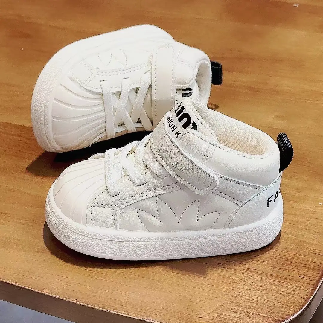 Girls White Board Shoes with Soft Sole — feature 6