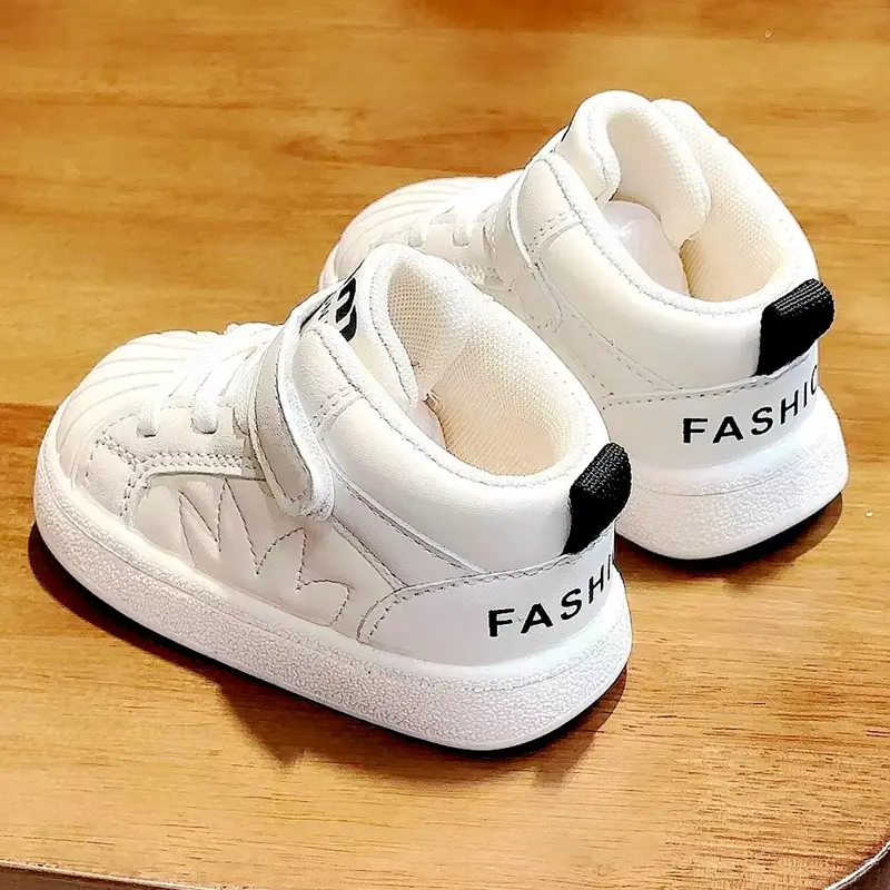 Girls White Board Shoes with Soft Sole — feature 7