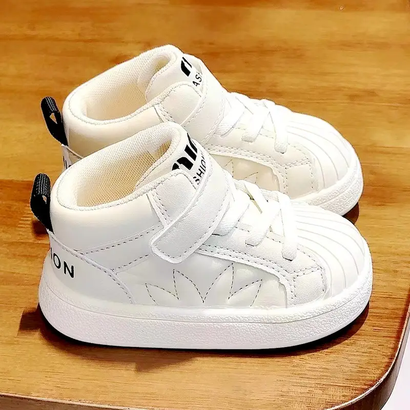 Girls White Board Shoes with Soft Sole — feature 8