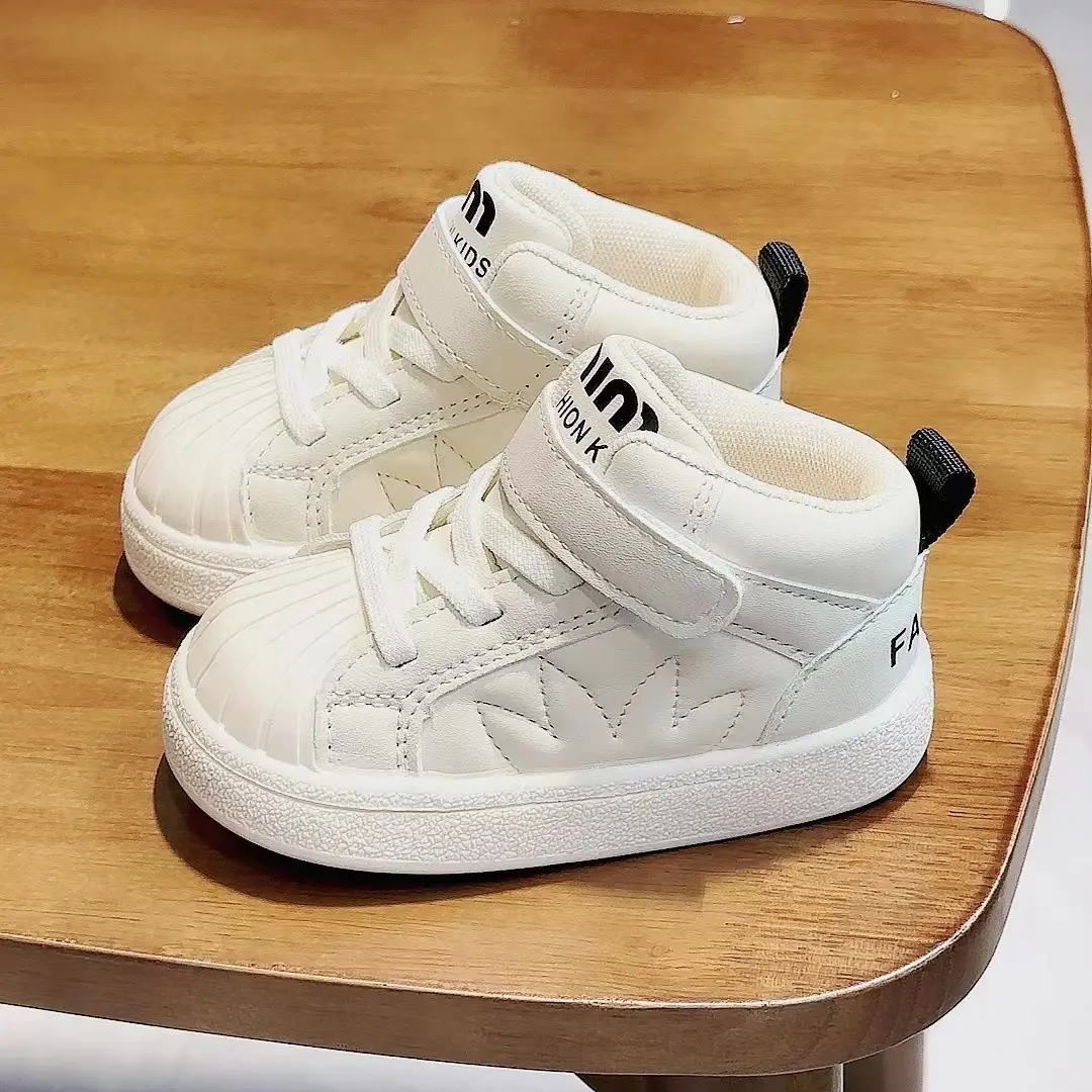 Girls White Board Shoes with Soft Sole — feature 9