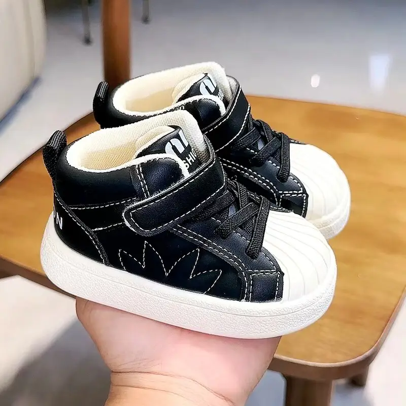 Girls White Board Shoes with Soft Sole
