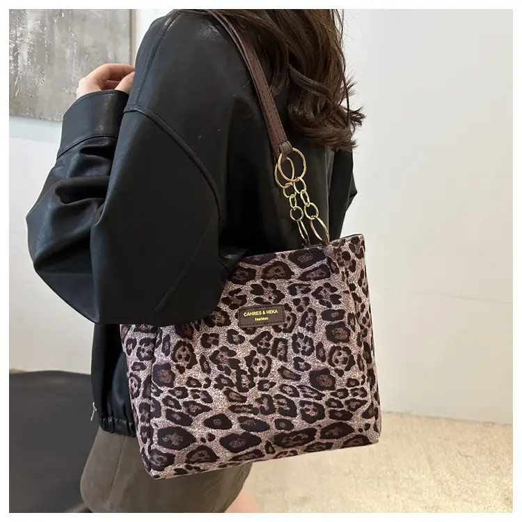 Retro Leopard Print Shoulder Tote for Women 2024 — feature 14