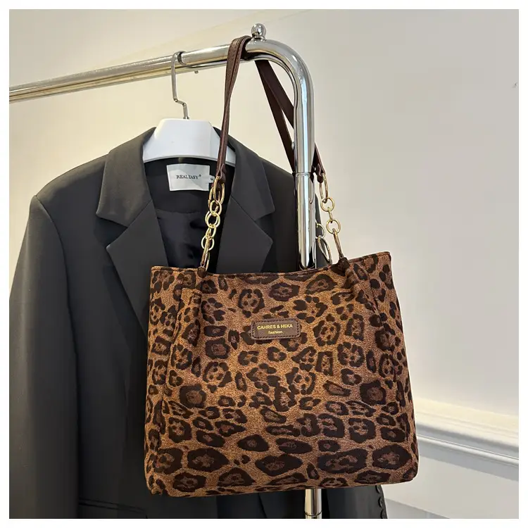 Retro Leopard Print Shoulder Tote for Women 2024 — feature 22