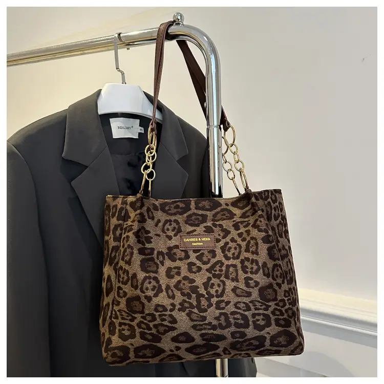 Retro Leopard Print Shoulder Tote for Women 2024 — feature 23