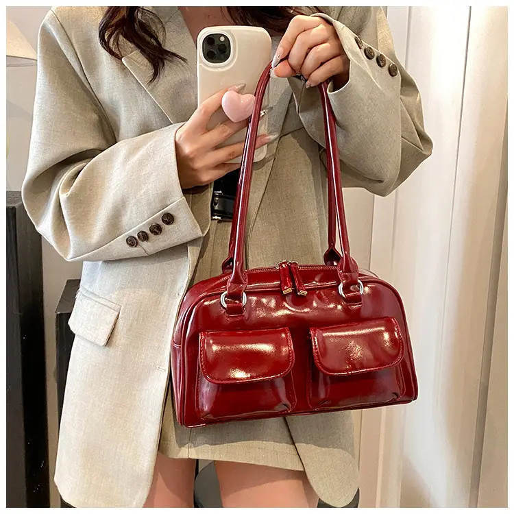 Green Korean Style Shoulder Bag for Women 2026 - Image 9