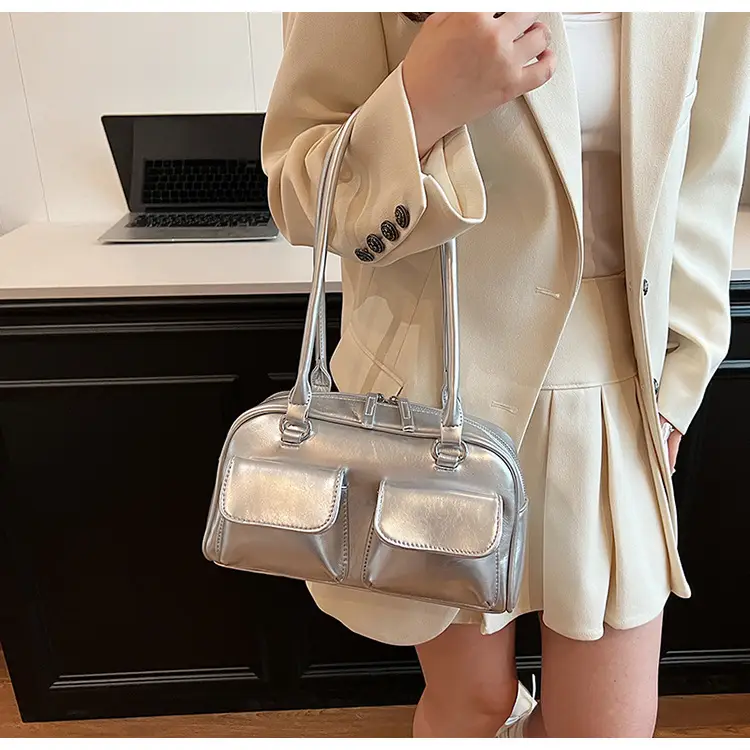 Green Korean Style Shoulder Bag for Women 2026 - Image 11