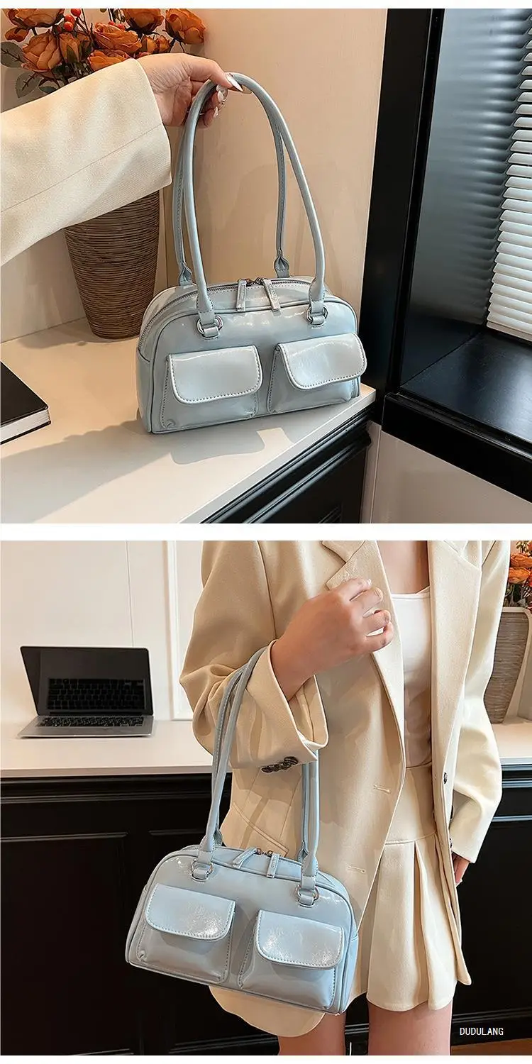 Green Korean Style Shoulder Bag for Women 2026 — feature 12