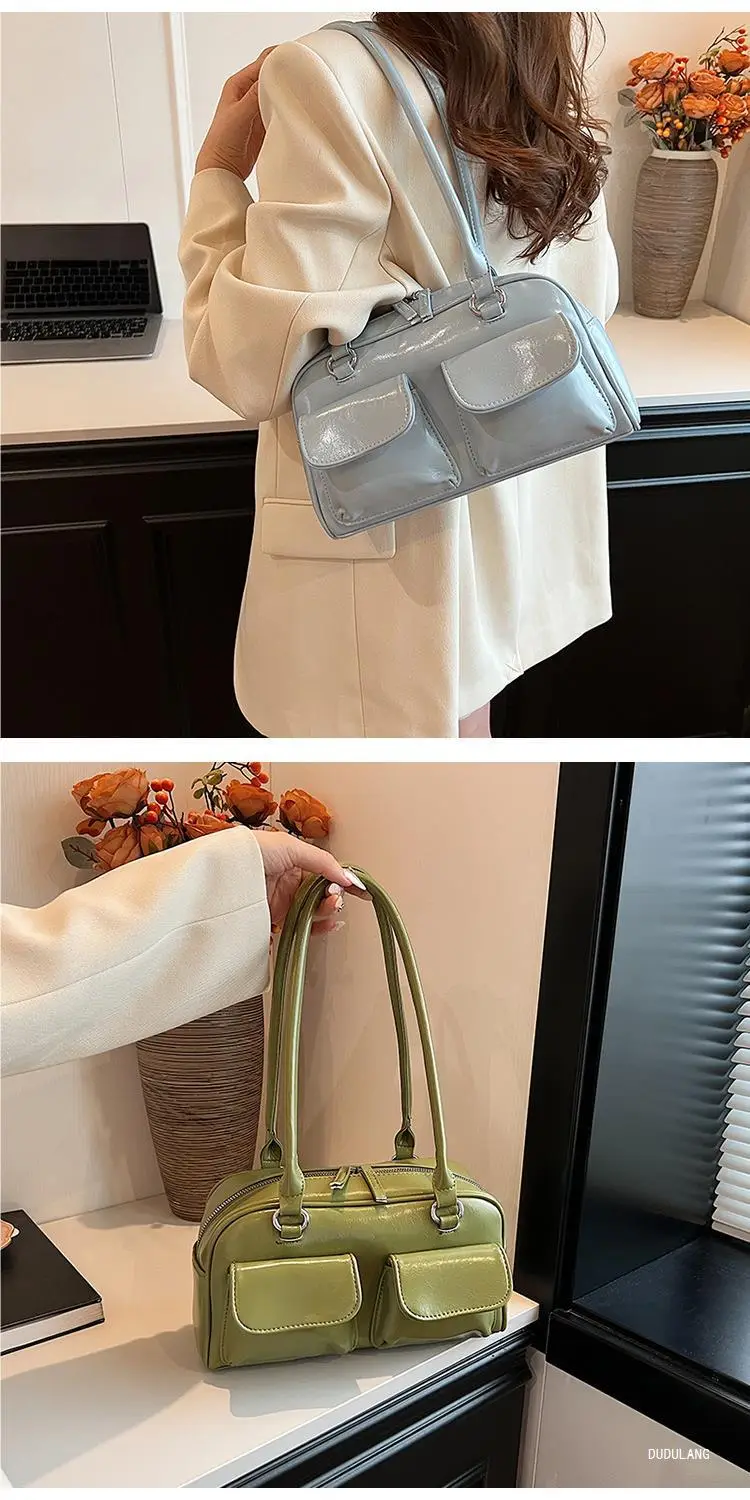 Green Korean Style Shoulder Bag for Women 2026 — feature 14
