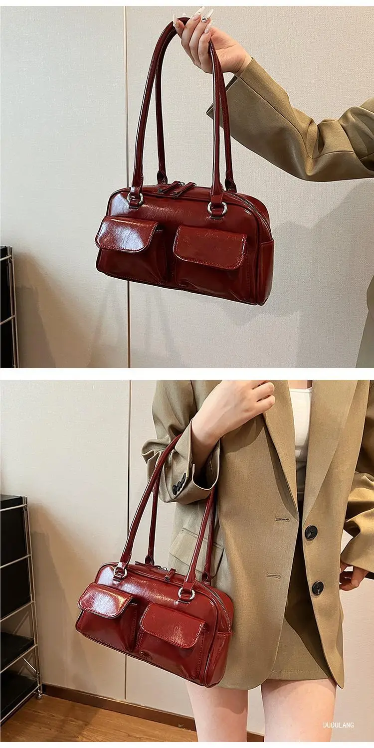 Green Korean Style Shoulder Bag for Women 2026 — feature 17