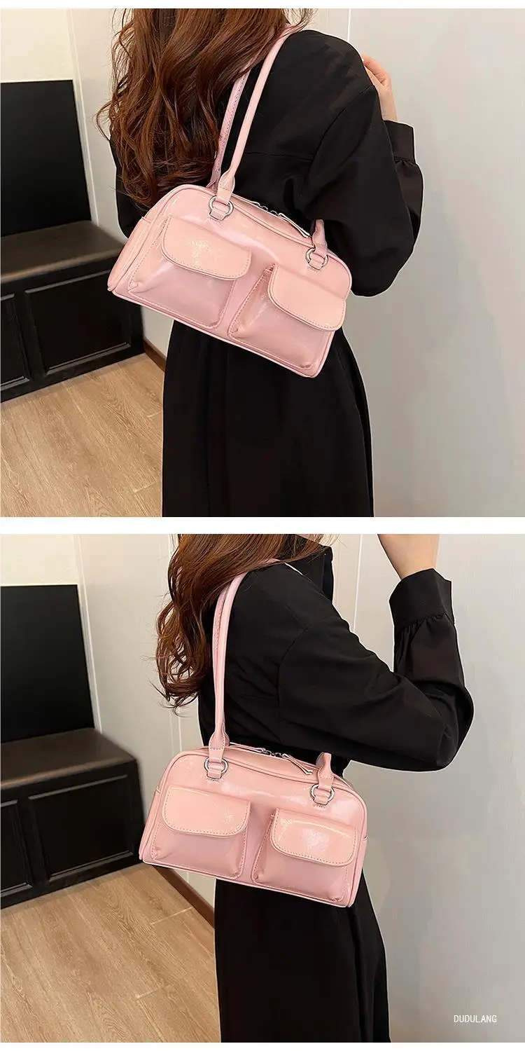 Green Korean Style Shoulder Bag for Women 2026 — feature 22