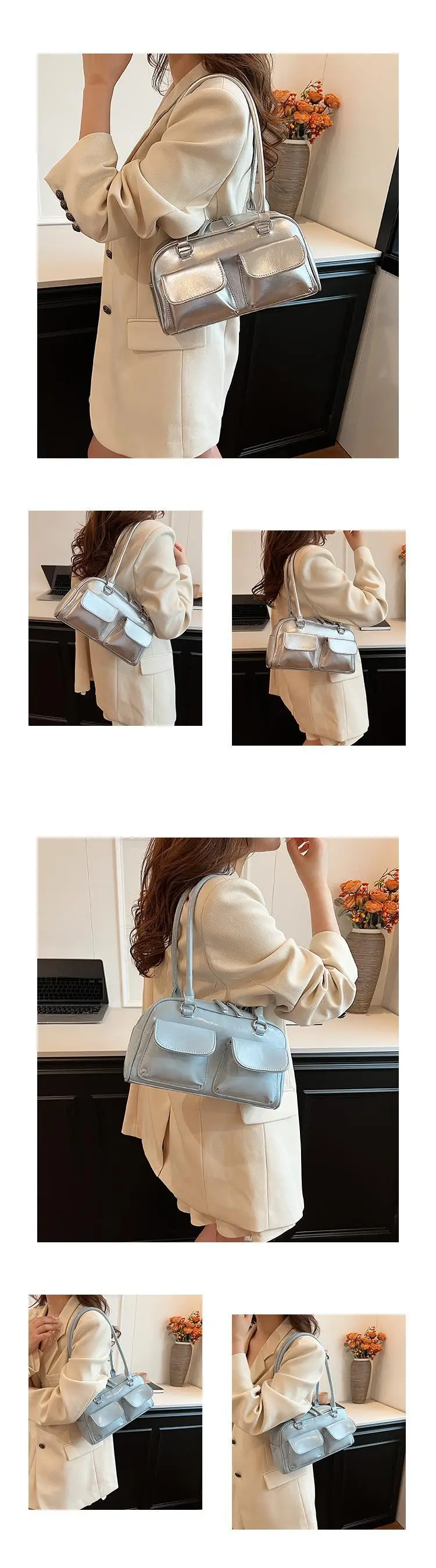 Green Korean Style Shoulder Bag for Women 2026 — feature 6