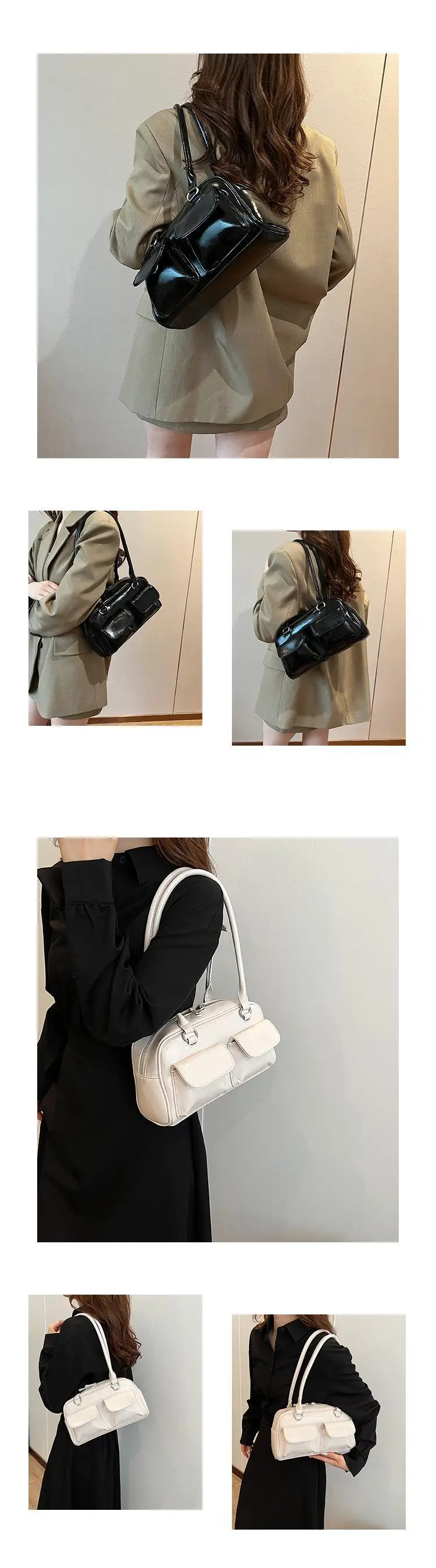 Green Korean Style Shoulder Bag for Women 2026 — feature 8