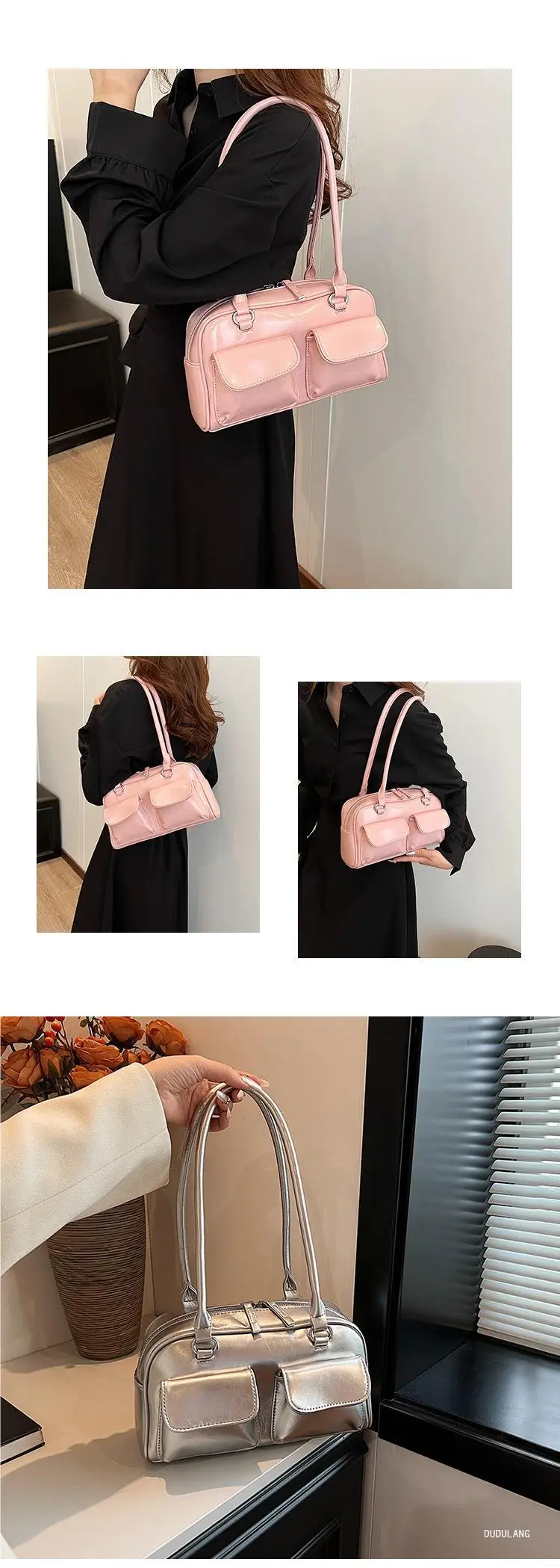 Green Korean Style Shoulder Bag for Women 2026 — feature 9