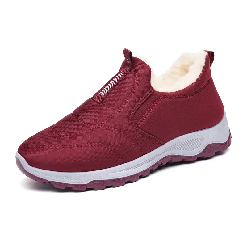 2025 Winter New Style Fleece-Lined Warm Thickened Old Beijing Cotton Shoes for Women, Short Versatile Women's Boots, Couple's Style Men's Shoes - Image 11