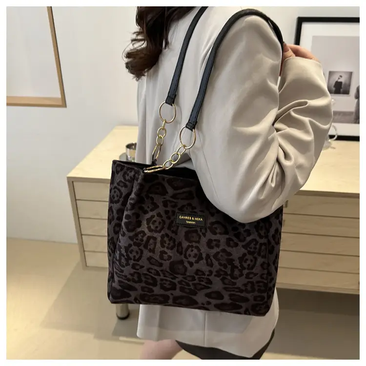 Leopard Print Korean Style Handbag for Students — feature 18