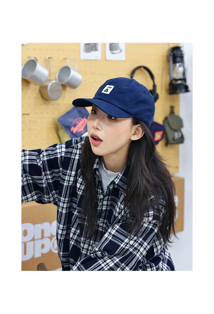 Japanese Style Blue Baseball Cap for Women Men — feature 4