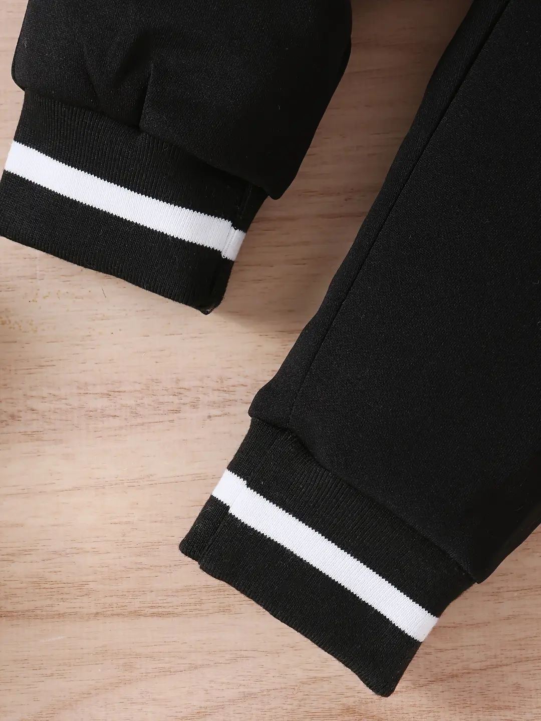 2024 Autumn Cross-border Special Stitching Embroidered Letter Baseball Suit Jacket Casual Trousers Baby Two-piece Set