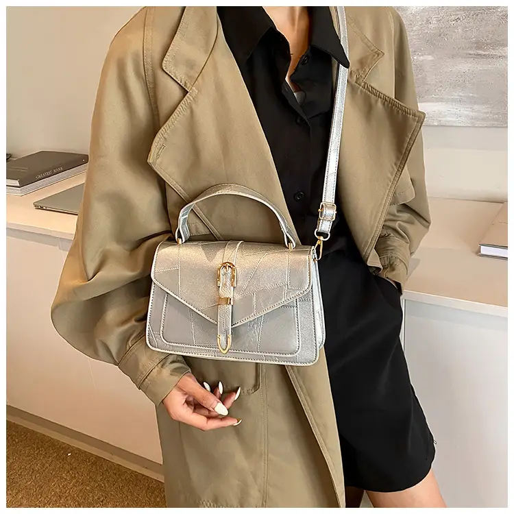 Silver Quilted Shoulder Bag for Women 2024 — feature 13