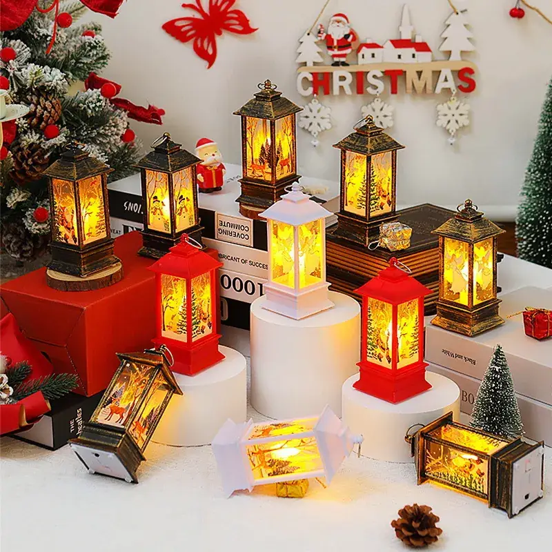 Christmas Wind Lamp with Snowman Design for Home Decor - Image 13