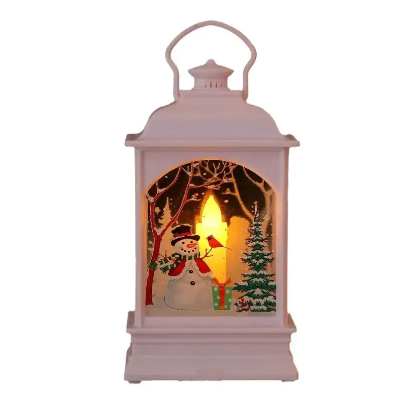 Christmas Wind Lamp with Snowman Design for Home Decor - Image 16