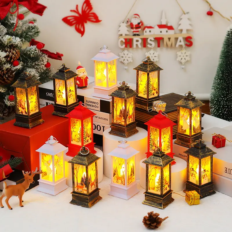 Christmas Wind Lamp with Snowman Design for Home Decor — feature 1