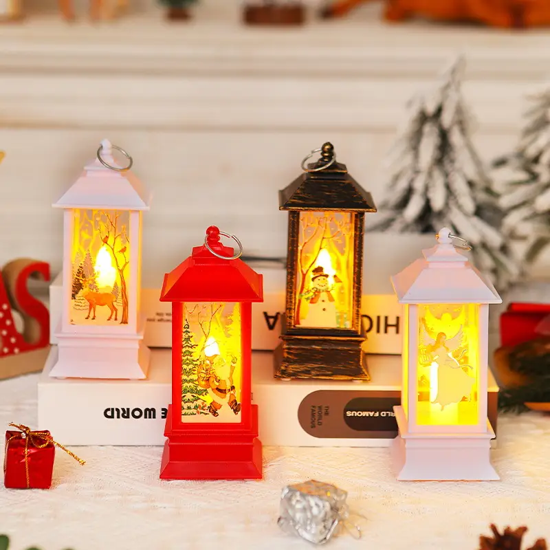 Christmas Wind Lamp with Snowman Design for Home Decor — feature 3