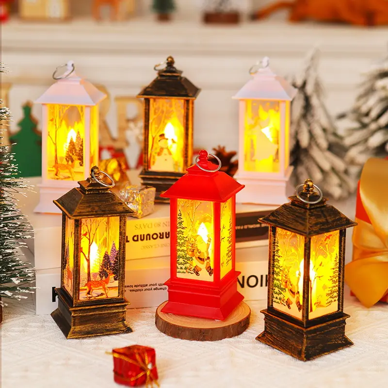 Christmas Wind Lamp with Snowman Design for Home Decor — feature 5