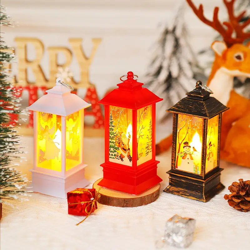 Christmas Wind Lamp with Snowman Design for Home Decor — feature 8